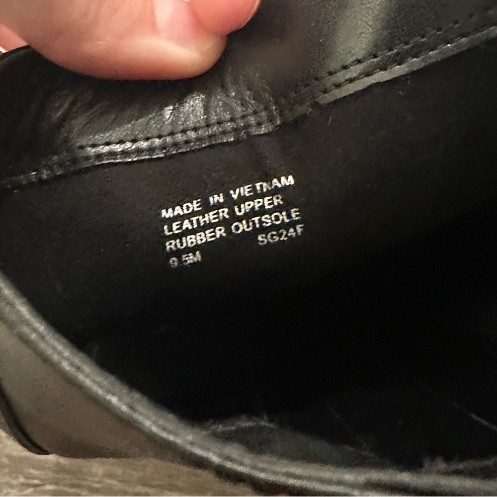 EUC Michael Kors Crosby Leather Moto Booties - Picture 7 of 8